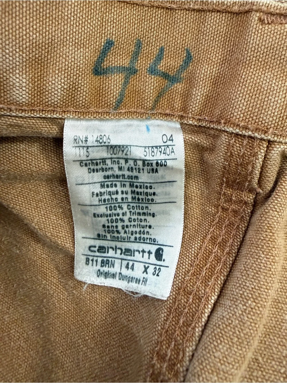 Carhartt classic work